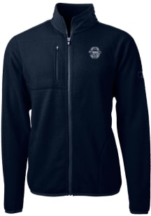 Cutter and Buck Penn State Nittany Lions Mens Navy Blue Cascade Eco Sherpa Big and Tall Light Weig..