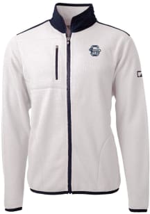 Cutter and Buck Penn State Nittany Lions Mens White Cascade Eco Sherpa Big and Tall Light Weight J..