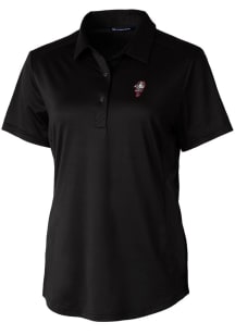 Cutter and Buck Ohio State Buckeyes Womens Black Vault Prospect Short Sleeve Polo Shirt