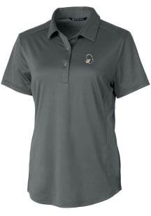 Cutter and Buck Michigan State Spartans Womens Grey Vault Prospect Short Sleeve Polo Shirt