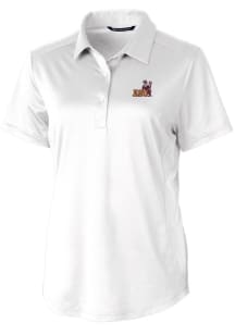 Cutter and Buck Arizona State Sun Devils Womens White Vault Prospect Short Sleeve Polo Shirt