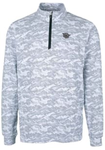 Cutter and Buck Cincinnati Bearcats Mens Charcoal Vault Traverse Camo Long Sleeve Qtr Zip Pullover