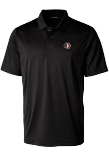 Cutter and Buck Florida State Seminoles Mens Black Vault Prospect Short Sleeve Polo