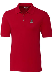 Cutter and Buck Alabama Crimson Tide Mens Red Advantage Short Sleeve Polo