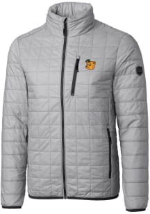 Cutter and Buck Baylor Bears Mens Grey Vault Rainier PrimaLoft Filled Jacket