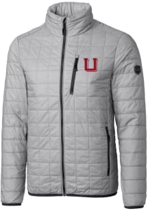 Cutter and Buck Utah Utes Mens Grey Vault Rainier PrimaLoft Filled Jacket