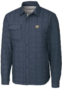 Cutter and Buck West Virginia Mountaineers Mens Anthracite Vault Rainier PrimaLoft Outerwear Lined..
