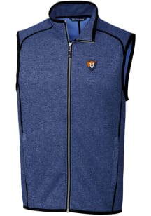 Cutter and Buck Illinois Fighting Illini Mens Blue Mainsail Sleeveless Jacket