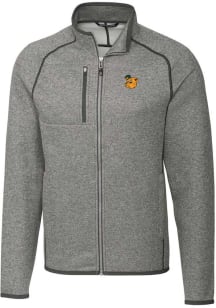 Cutter and Buck Baylor Bears Mens Grey Mainsail Medium Weight Jacket