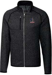 Cutter and Buck Delaware Fightin' Blue Hens Mens Charcoal Mainsail Medium Weight Jacket