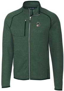 Cutter and Buck Michigan State Spartans Mens Green Mainsail Design Medium Weight Jacket