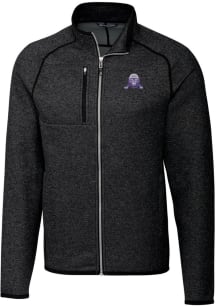 Cutter and Buck Northwestern Wildcats Mens Grey Vault Mainsail Design Medium Weight Jacket