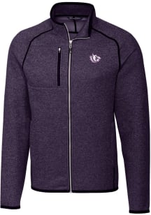 Cutter and Buck TCU Horned Frogs Mens Purple Mainsail Medium Weight Jacket