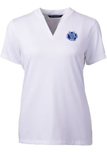 Cutter and Buck Air Force Falcons Womens White Forge Blade Short Sleeve T-Shirt