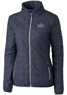 Cutter and Buck Old Dominion Monarchs Womens Anthracite Rainier PrimaLoft Puffer Filled Jacket