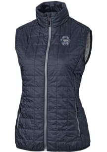 Cutter and Buck Penn State Nittany Lions Womens Anthracite Vault Rainier PrimaLoft Puffer Vest