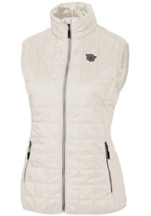 Cutter and Buck Cincinnati Bearcats Womens White Vault Rainier PrimaLoft Puffer Vest