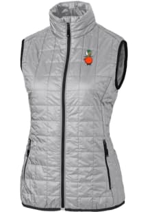 Cutter and Buck UCF Knights Womens Grey Vault Rainier PrimaLoft Vest