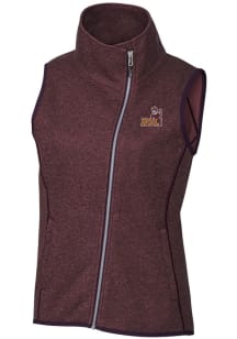 Cutter and Buck Arizona State Sun Devils Womens Red Mainsail Vest