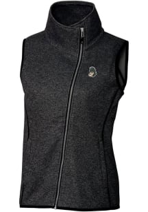 Cutter and Buck Michigan State Spartans Womens Grey Vault Mainsail Asymmetrical Vest