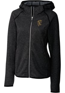 Cutter and Buck Grambling State Tigers Womens Grey Vault Mainsail Medium Weight Jacket