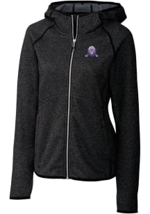 Cutter and Buck Northwestern Wildcats Womens Grey Vault Mainsail Medium Weight Jacket