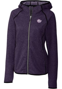 Cutter and Buck TCU Horned Frogs Womens Purple Vault Mainsail Medium Weight Jacket