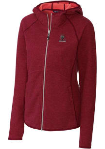Cutter and Buck Alabama Crimson Tide Womens Red Mainsail Medium Weight Jacket