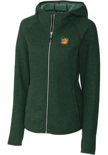 Cutter and Buck Baylor Bears Womens Green Vault Mainsail Medium Weight Jacket