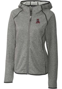Cutter and Buck Alabama Crimson Tide Womens Grey Mainsail Medium Weight Jacket