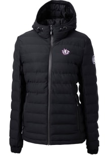 Cutter and Buck TCU Horned Frogs Womens Black Vault Mission Ridge Repreve Filled Jacket