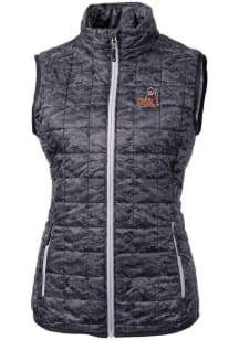 Cutter and Buck Arizona State Sun Devils Womens Black Vault Rainier PrimaLoft Printed Vest