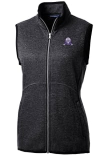 Cutter and Buck Northwestern Wildcats Womens Grey Vault Mainsail Vest