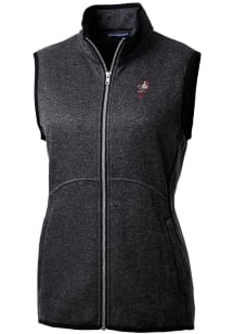 Cutter and Buck Ohio State Buckeyes Womens Grey Vault Mainsail Vest