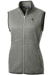 Cutter and Buck Michigan State Spartans Womens Grey Vault Mainsail Vest