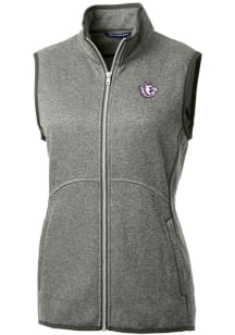 Cutter and Buck TCU Horned Frogs Womens Grey Vault Mainsail Vest