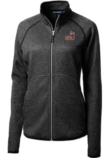 Cutter and Buck Arizona State Sun Devils Womens Grey Vault Mainsail Light Weight Jacket
