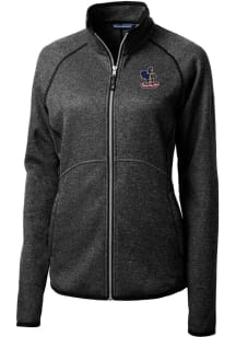 Cutter and Buck Delaware Fightin' Blue Hens Womens Grey Mainsail Light Weight Jacket