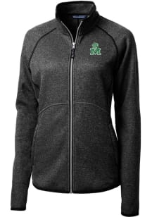Cutter and Buck Marshall Thundering Herd Womens Grey Vault Mainsail Light Weight Jacket