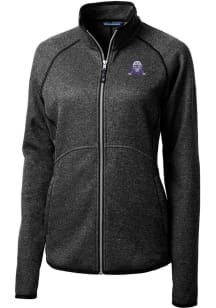 Cutter and Buck Northwestern Wildcats Womens Grey Vault Mainsail Light Weight Jacket