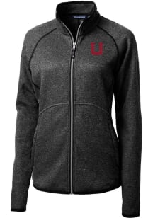Cutter and Buck Utah Utes Womens Grey Mainsail Light Weight Jacket