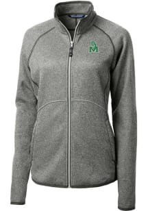 Cutter and Buck Marshall Thundering Herd Womens Grey Vault Mainsail Light Weight Jacket