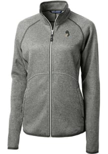 Cutter and Buck Michigan State Spartans Womens Grey Vault Mainsail Light Weight Jacket