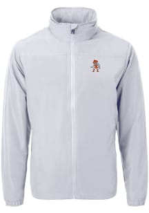 Cutter and Buck Oklahoma State Cowboys Mens Grey Wresting Pete Charter Eco Big and Tall Light Weig..