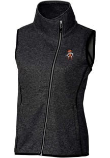 Cutter and Buck Oklahoma State Cowboys Womens Grey Mainsail Asymmetrical Vest