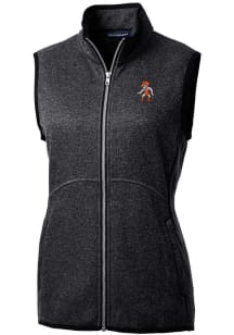 Cutter and Buck Oklahoma State Cowboys Womens Grey Mainsail Vest