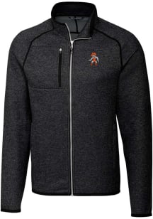 Cutter and Buck Oklahoma State Cowboys Mens Grey Mainsail Medium Weight Jacket