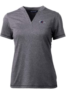 Cutter and Buck UTSA Roadrunners Womens Grey Forge Blade Short Sleeve T-Shirt