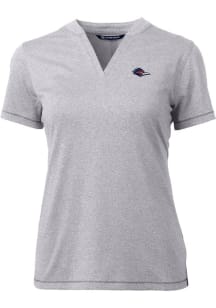 Cutter and Buck UTSA Roadrunners Womens Grey Forge Blade Short Sleeve T-Shirt