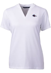 Cutter and Buck UTSA Roadrunners Womens White Forge Blade Short Sleeve T-Shirt